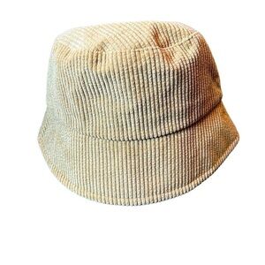 Corduroy Camel Color Bucket Hat NWOT